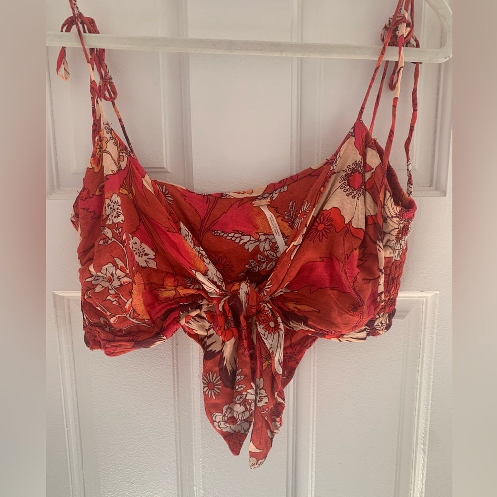 Free People reversible bandana top